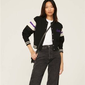 Sandro Ashton Varsity Cardigan | Size: 2 (4)